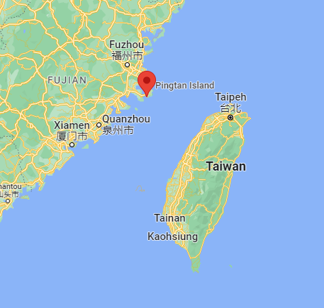 China hält Schießübungen in den Gewässern vor Fujian, gegenüber Taiwan, ab